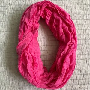 Pink Infinity Scarf